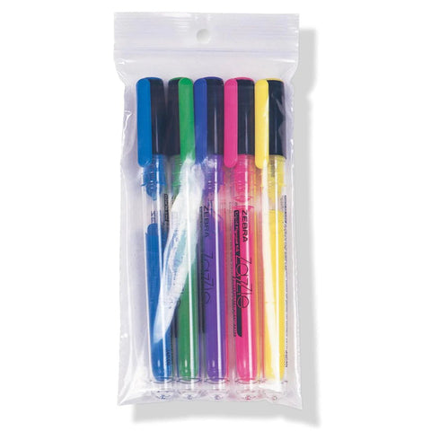 Zipper Bags w/ Hang Hole