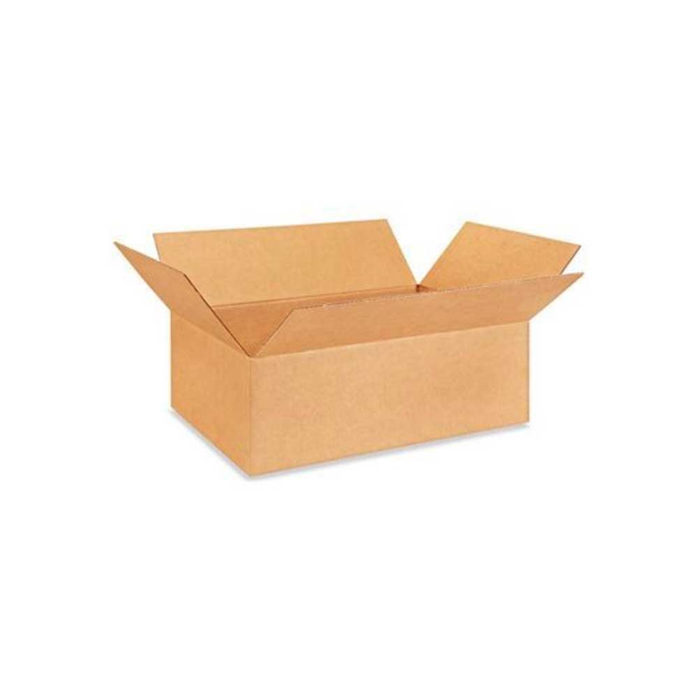 24" x 16" x 8" Kraft Single Wall 200# Corrugated RSC Boxes