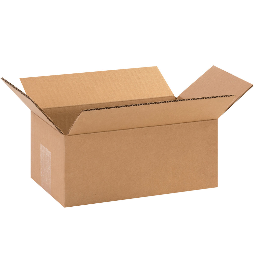 10" x 6" x 4" Kraft Single Wall 32 ECT Corrugated RSC Boxes