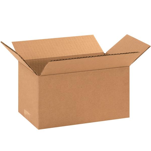 10" x 6" x 5" Kraft Single Wall 32 ECT Corrugated RSC Boxes