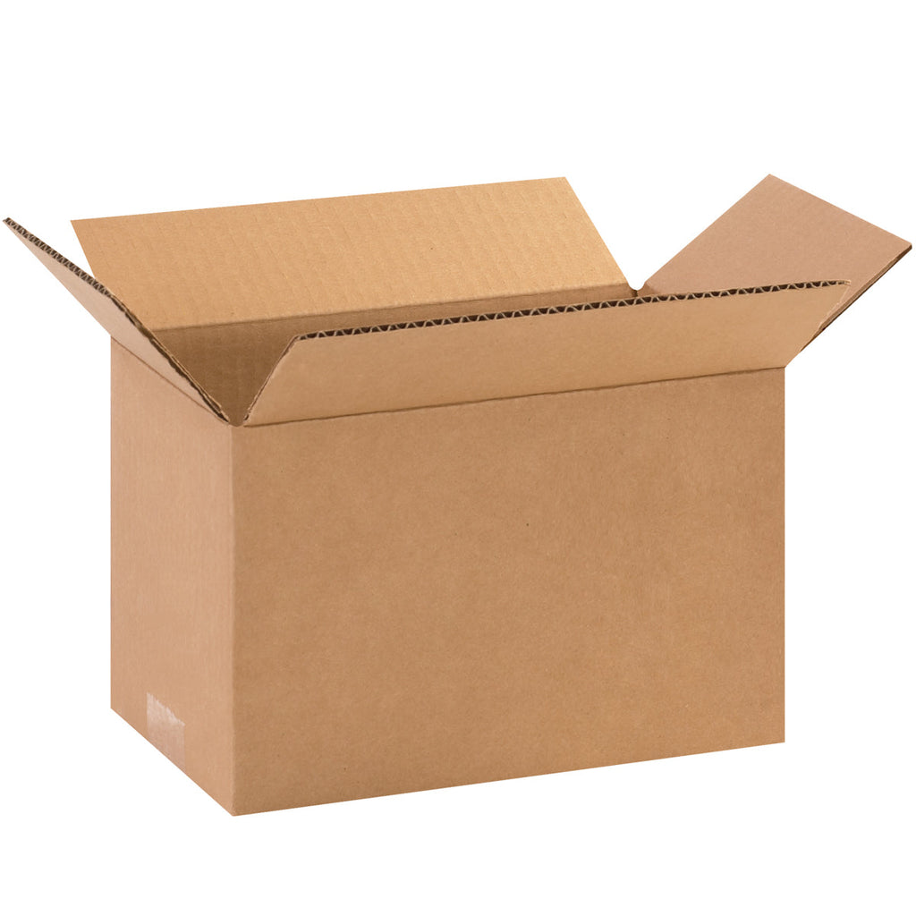 10" x 6" x 6" Kraft Single Wall 32 ECT Corrugated RSC Boxes