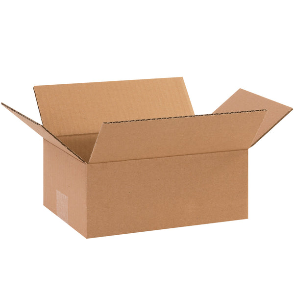 10" x 7" x 4" Kraft Single Wall 32 ECT Corrugated RSC Boxes