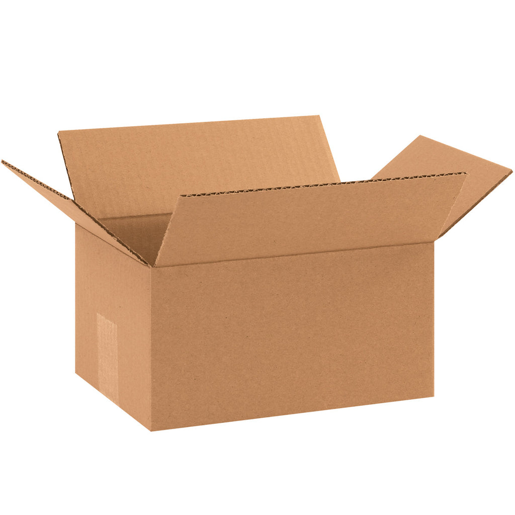 10" x 7" x 5" Kraft Single Wall 32 ECT Corrugated RSC Boxes