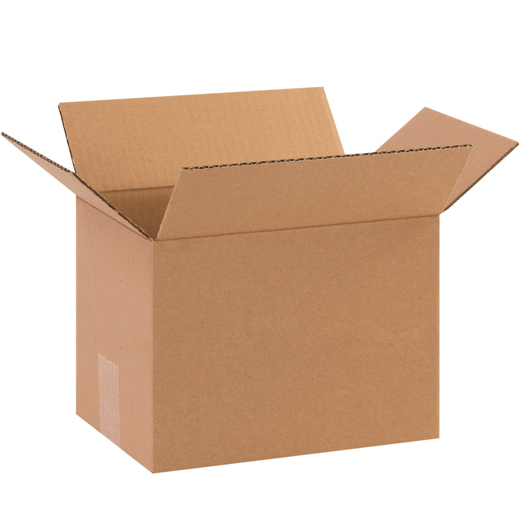 10" x 7" x 7" Kraft Single Wall 32 ECT Corrugated RSC Boxes
