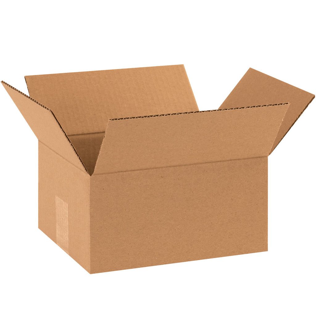 10" x 8" x 5" Kraft Single Wall 32 ECT Corrugated RSC Boxes