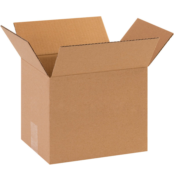 10" x 8" x 8" Kraft Single Wall 32 ECT Corrugated RSC Boxes