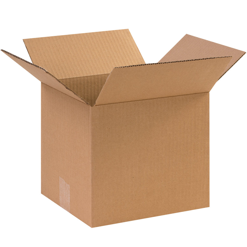 10" x 9" x 9" Kraft Single Wall 32 ECT Corrugated RSC Boxes