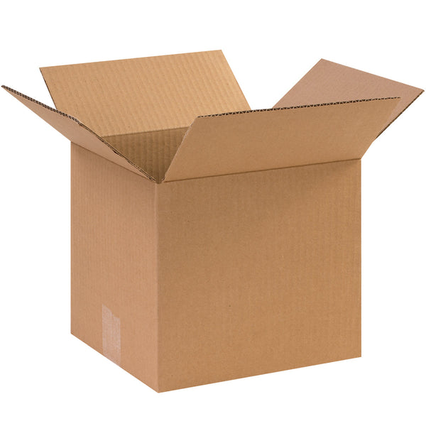 10" x 9" x 9" Kraft Single Wall 32 ECT Corrugated RSC Boxes