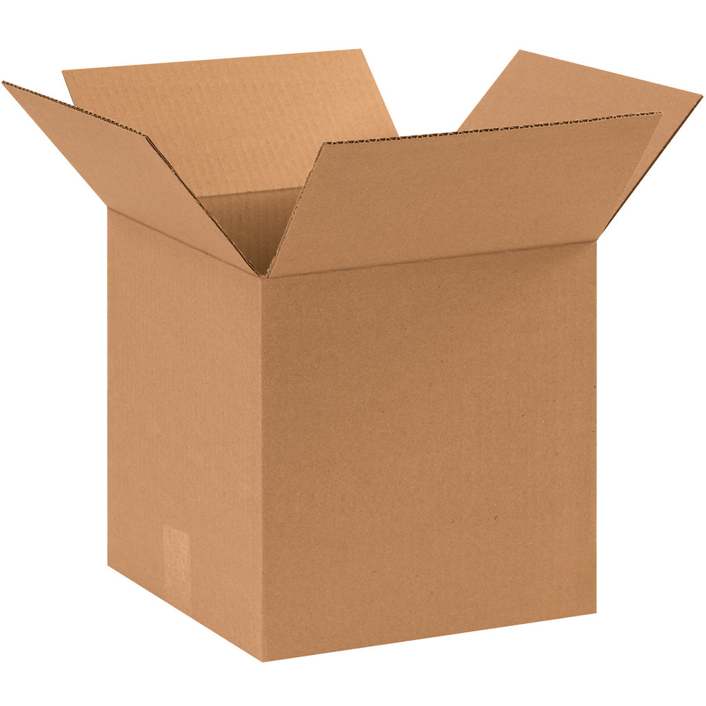 11" x 11" x 11" Kraft Single Wall 32 ECT Corrugated RSC Boxes