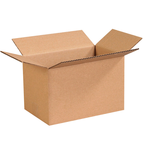11" x 7" x 7" Kraft Single Wall 32 ECT Corrugated RSC Boxes