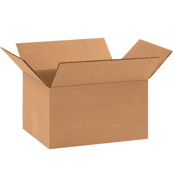 11" x 8" x 6" Kraft Single Wall 32 ECT Corrugated RSC Boxes