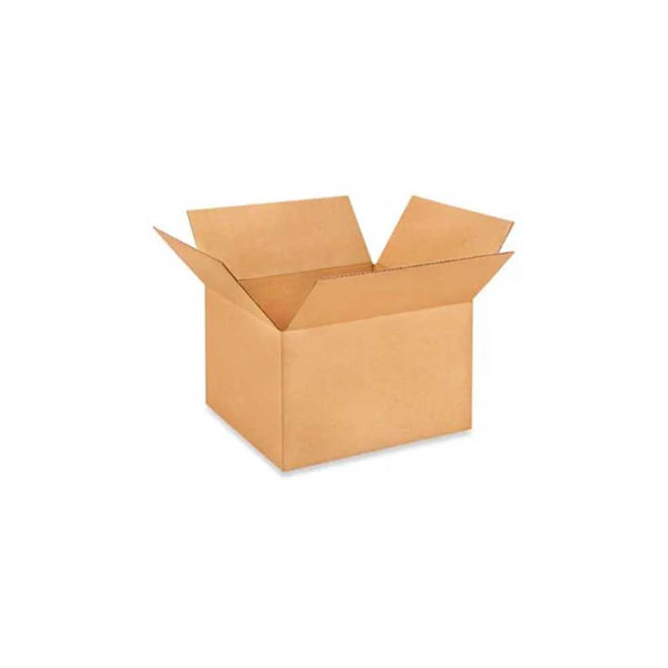 15-1/2" x 14-1/2" x 10-1/2" Kraft Single Wall 32 ECT Corrugated RSC Boxes