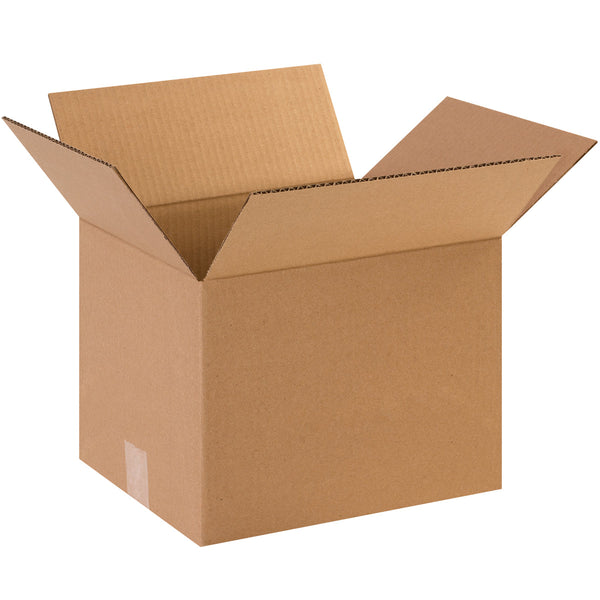 12" x 10" x 9" Kraft Single Wall 32 ECT Corrugated RSC Boxes