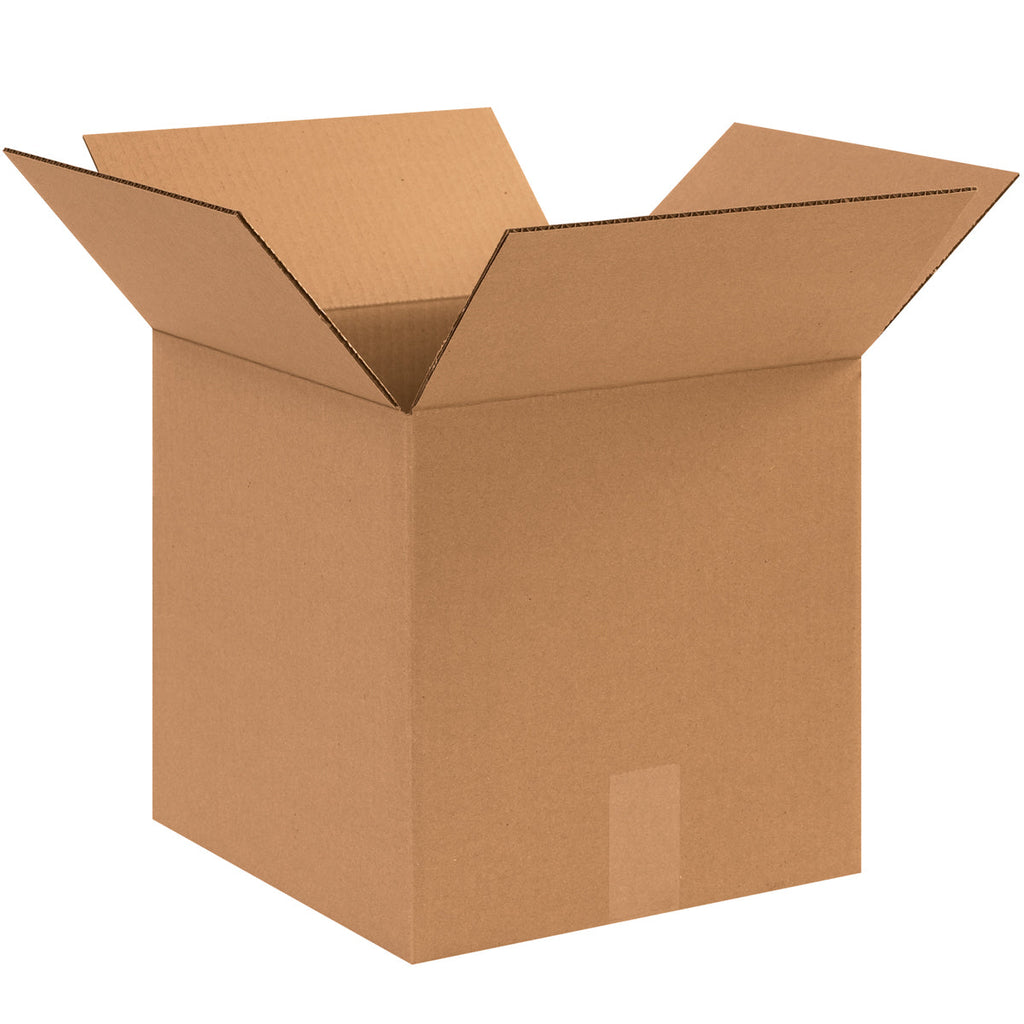 12" x 12" x 12" Kraft Double Wall 48 ECT Corrugated RSC Boxes