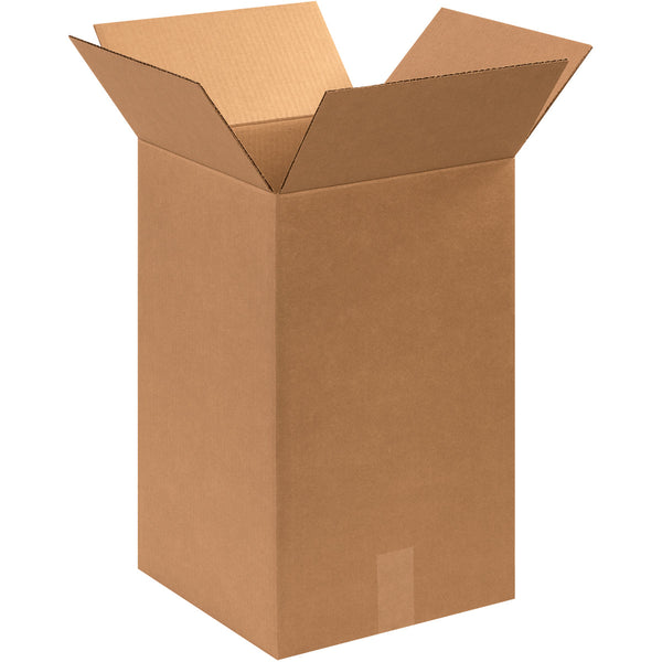 12" x 12" x 20" Kraft Single Wall 32 ECT Corrugated RSC Boxes