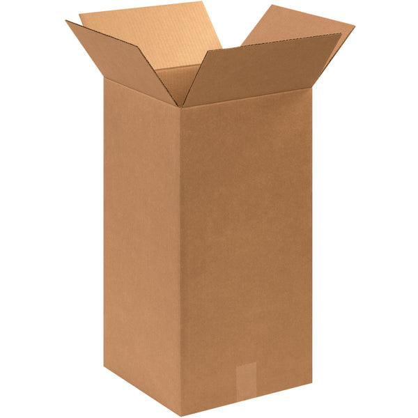 12" x 12" x 24" Kraft Single Wall 32 ECT Corrugated RSC Boxes