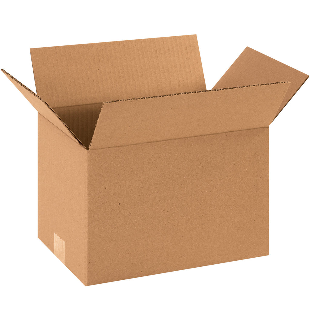 12" x 8" x 8" Kraft Single Wall 32 ECT Corrugated RSC Boxes