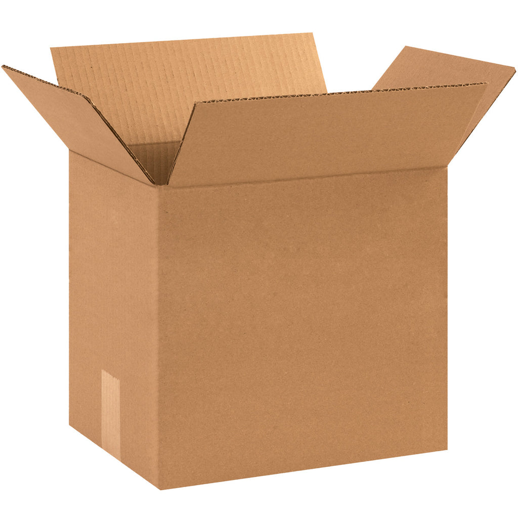 12" x 9" x 10" Kraft Single Wall 32 ECT Corrugated RSC Boxes