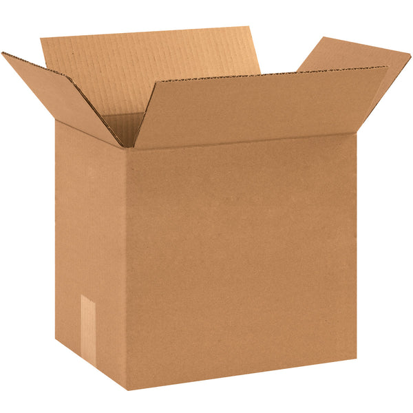 12" x 9" x 10" Kraft Single Wall 32 ECT Corrugated RSC Boxes