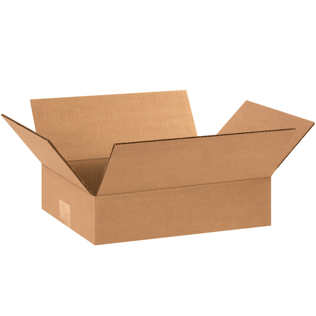 12" x 9" x 3" Kraft Single Wall 32 ECT Corrugated RSC Boxes