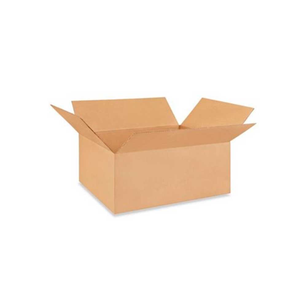 24" x 18" x 10" Kraft Single Wall 200# Corrugated RSC Boxes