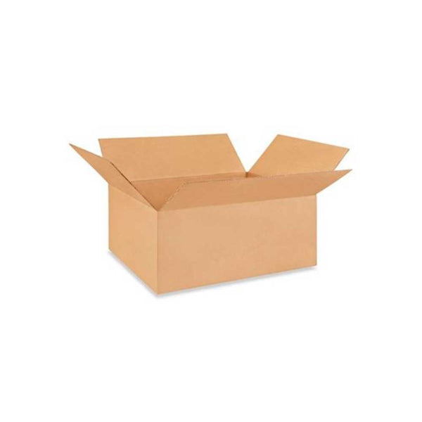24" x 18" x 10" Kraft Single Wall 200# Corrugated RSC Boxes