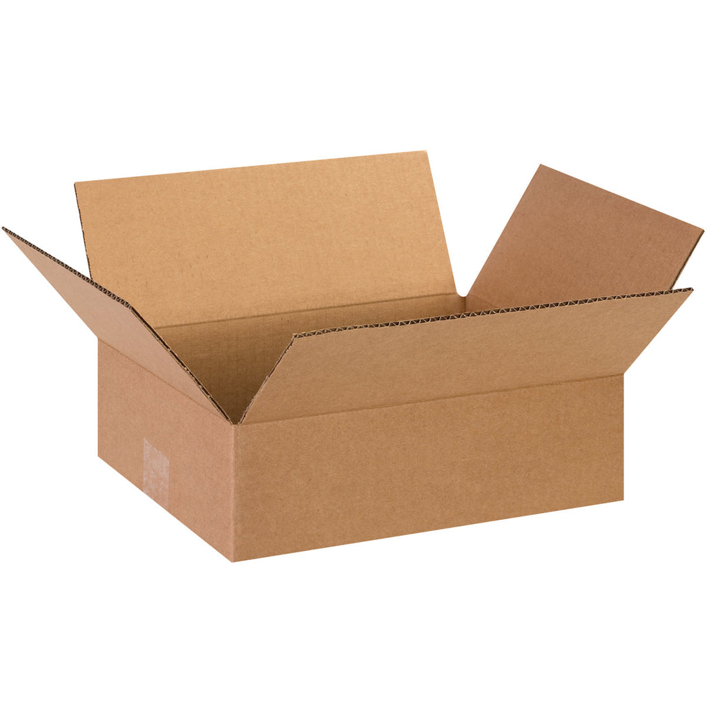 13" x 10" x 4" Kraft Single Wall 32 ECT Corrugated RSC Boxes