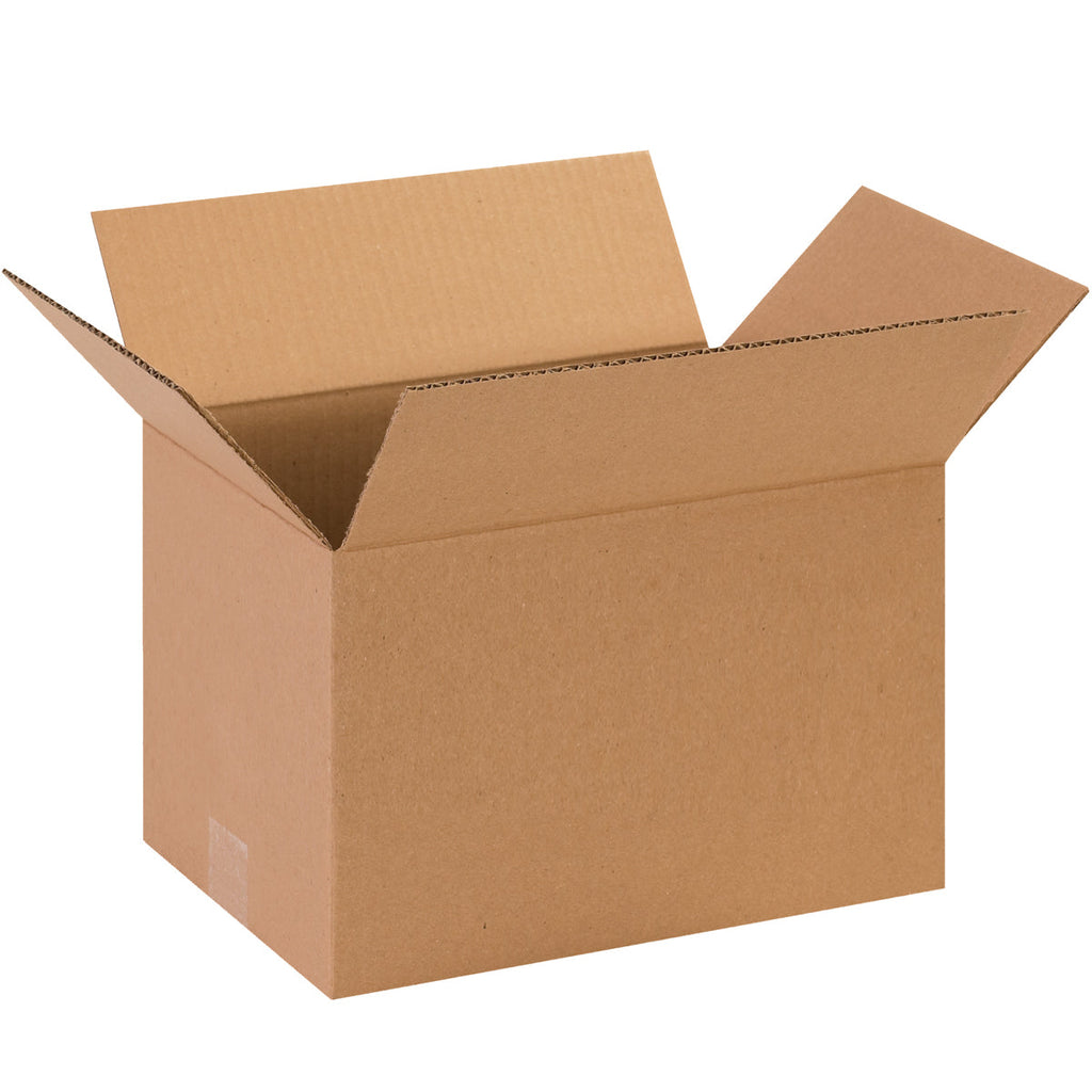 13" x 9" x 7" Kraft Single Wall 32 ECT Corrugated RSC Boxes