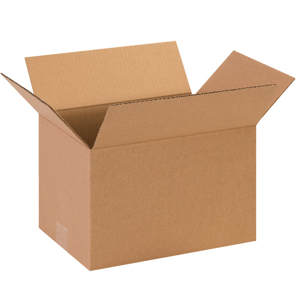 13" x 9" x 7" Kraft Single Wall 32 ECT Corrugated RSC Boxes
