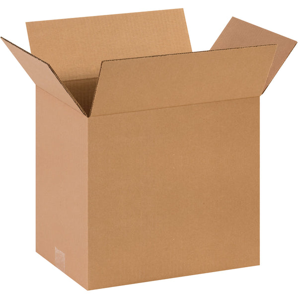 14" x 10" x 12" Kraft Single Wall 32 ECT Corrugated RSC Boxes