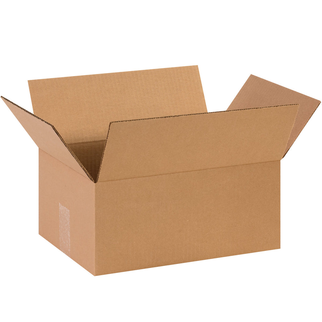 14" x 10" x 6" Kraft Single Wall 32 ECT Corrugated RSC Boxes