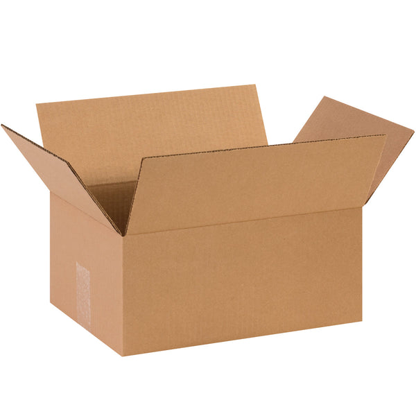 14" x 10" x 6" Kraft Single Wall 32 ECT Corrugated RSC Boxes