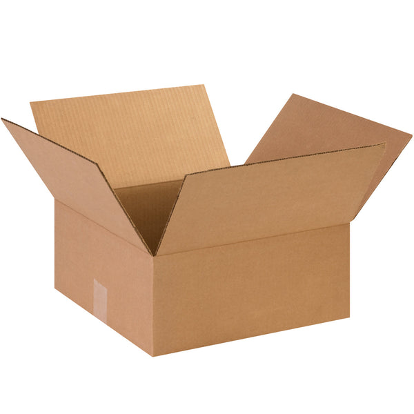 14" x 14" x 6" Kraft Single Wall 32 ECT Corrugated RSC Boxes
