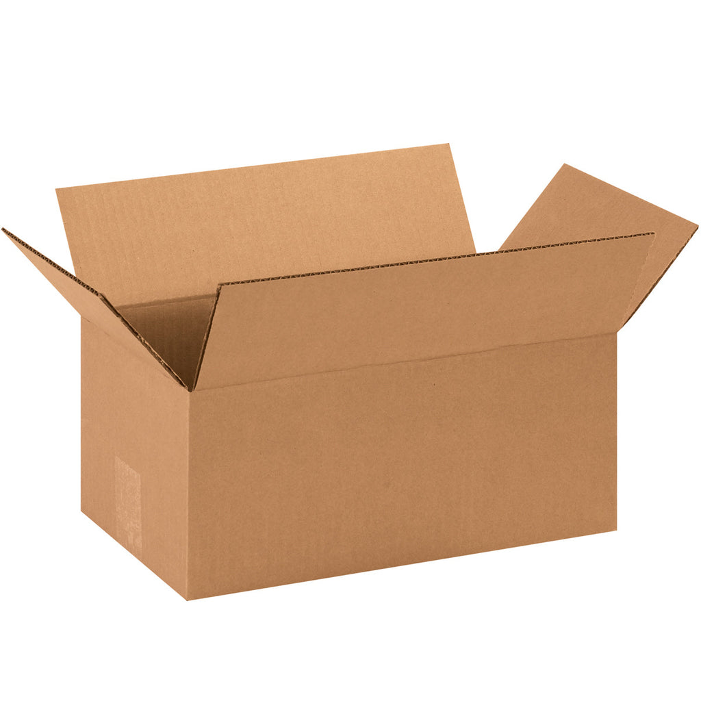14" x 8" x 6" Kraft Single Wall 32 ECT Corrugated RSC Boxes