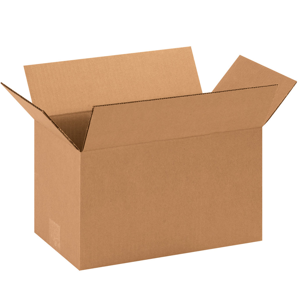 14" x 8" x 8" Kraft Single Wall 32 ECT Corrugated RSC Boxes