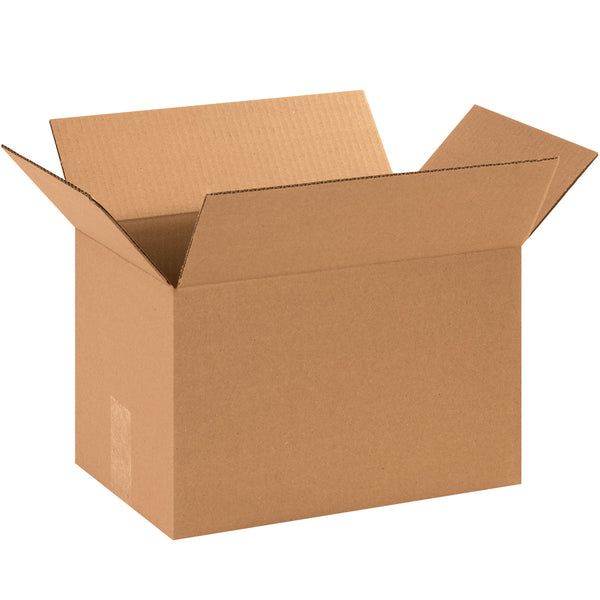 14" x 9" x 9" Kraft Single Wall 32 ECT Corrugated RSC Boxes