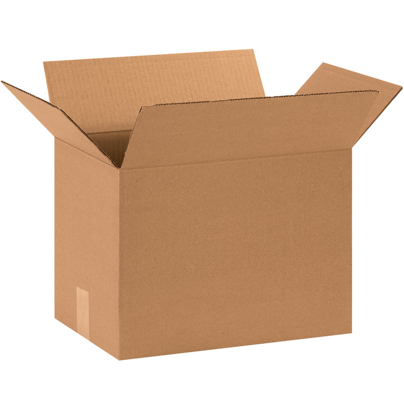 15" x 10" x 14" Kraft Single Wall 32 ECT Corrugated RSC Boxes