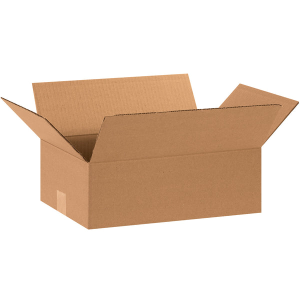 15" x 10" x 5" Kraft Single Wall 32 ECT Corrugated RSC Boxes
