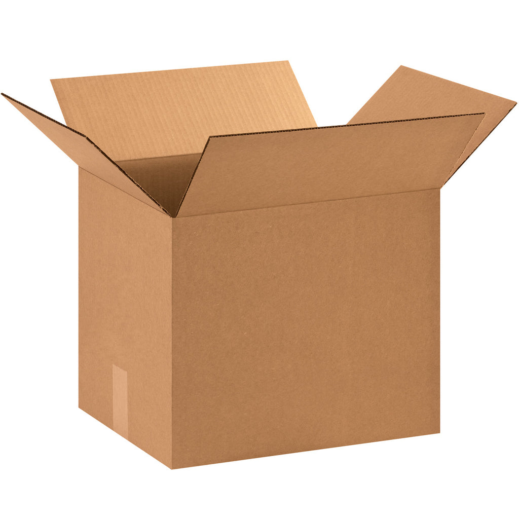 15" x 12" x 12" Kraft Single Wall 32 ECT Corrugated RSC Boxes
