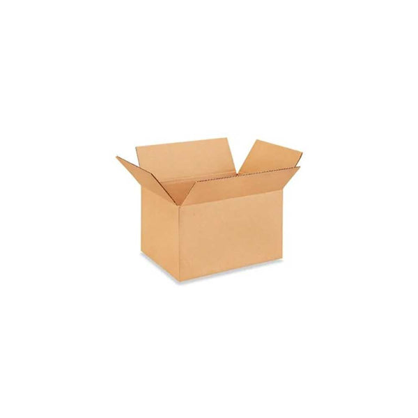 13" x 8-5/8" x 9-3/4" Kraft Single Wall 32 ECT Corrugated RSC Boxes