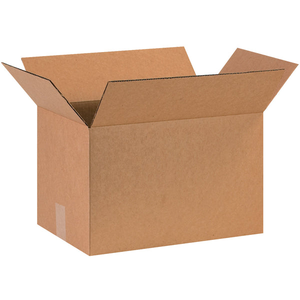 16" x 10" x 10" Kraft Single Wall 32 ECT Corrugated RSC Boxes