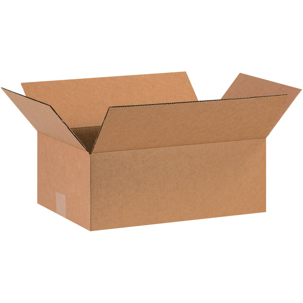 16" x 10" x 6" Kraft Single Wall 32 ECT Corrugated RSC Boxes