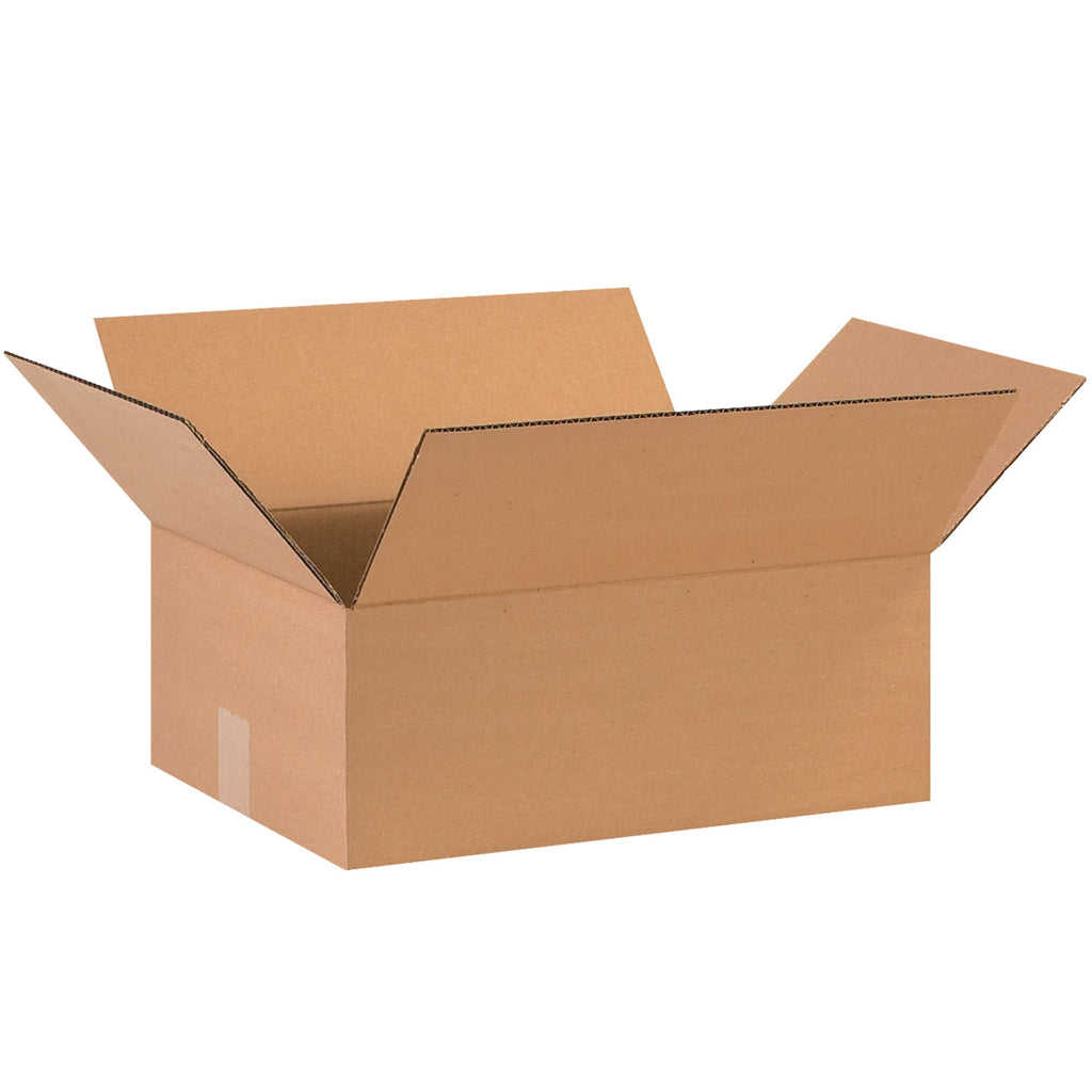 16" x 12" x 6" Kraft Single Wall 32 ECT Corrugated RSC Boxes