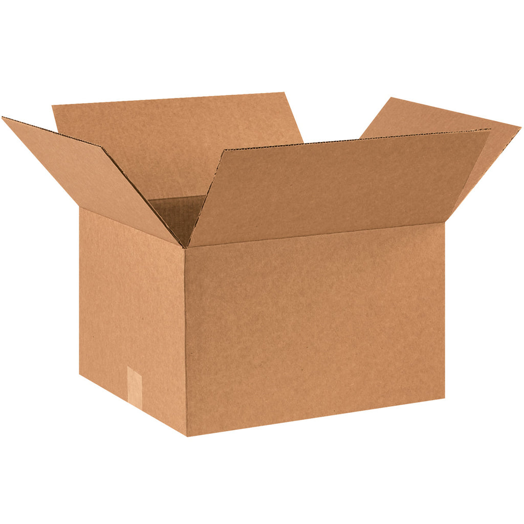 16" x 14" x 10" Kraft Single Wall 32 ECT Corrugated RSC Boxes