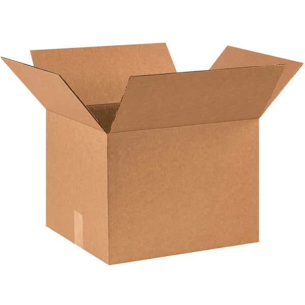 16" x 14" x 12" Kraft Single Wall 32 ECT Corrugated RSC Boxes