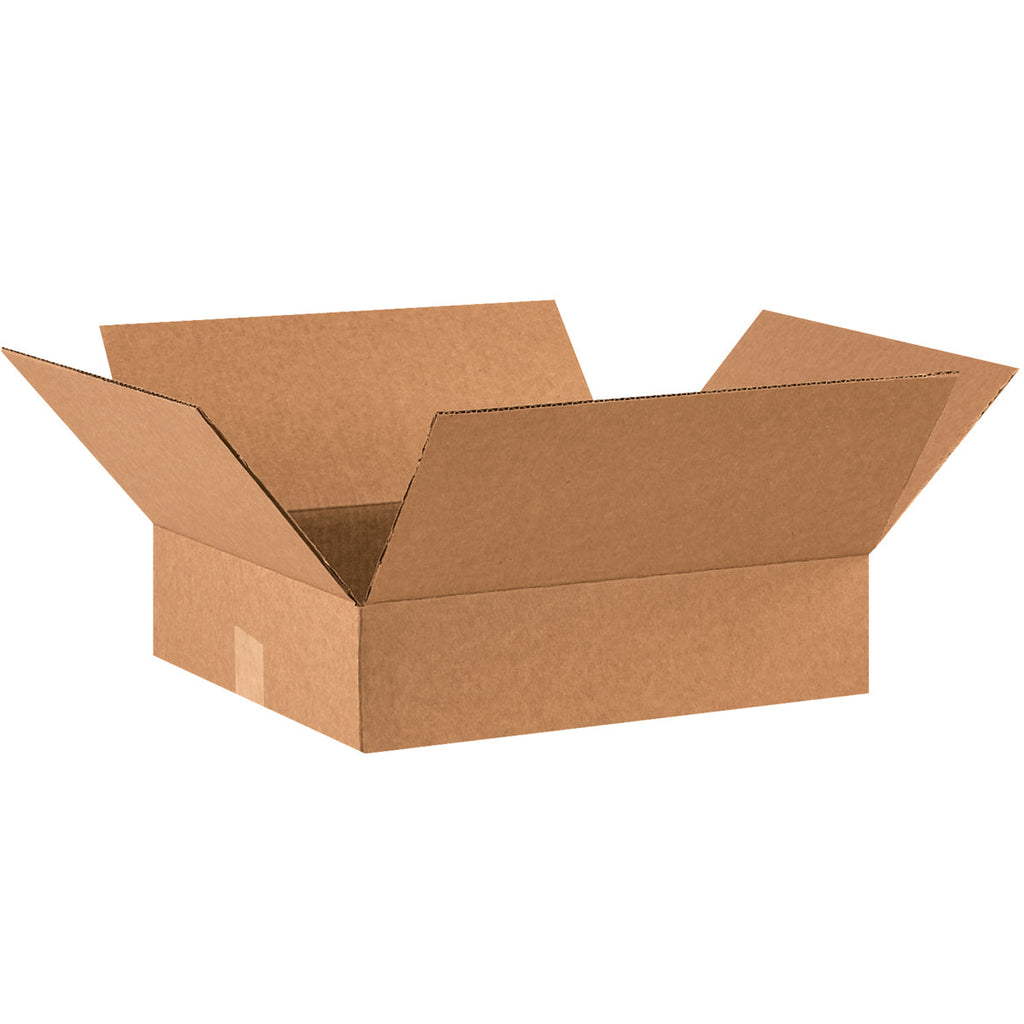 16" x 14" x 4" Kraft Single Wall 32 ECT Corrugated RSC Boxes