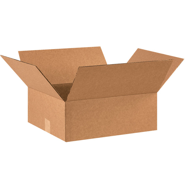 16" x 14" x 6" Kraft Single Wall 32 ECT Corrugated RSC Boxes