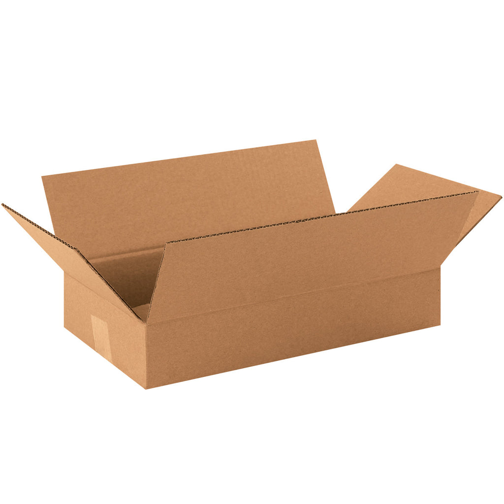 16" x 9" x 3" Kraft Single Wall 32 ECT Corrugated RSC Boxes