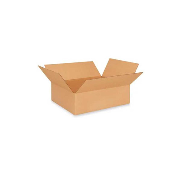 19" x 15" x 6" Kraft Single Wall 32 ECT Corrugated RSC Boxes