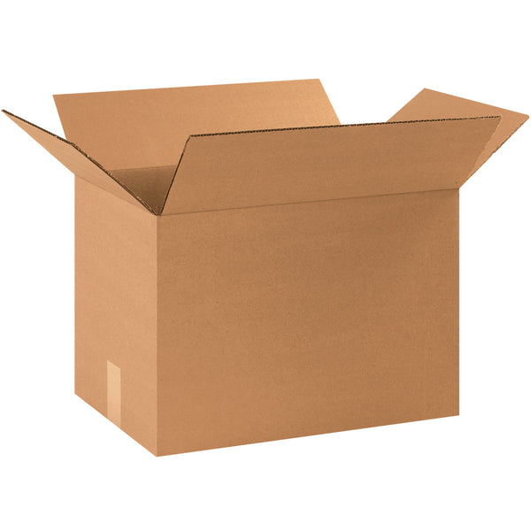 17-3/4" x 11-1/2 12-1/2" Kraft Single Wall 32 ECT Corrugated RSC Boxes